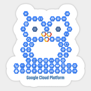 Google Cloud Elements Owl Sticker